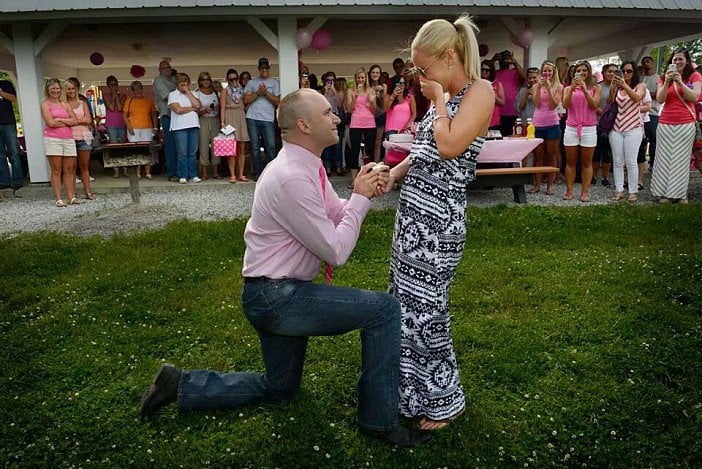 This Breast Cancer Patient's Proposal Story