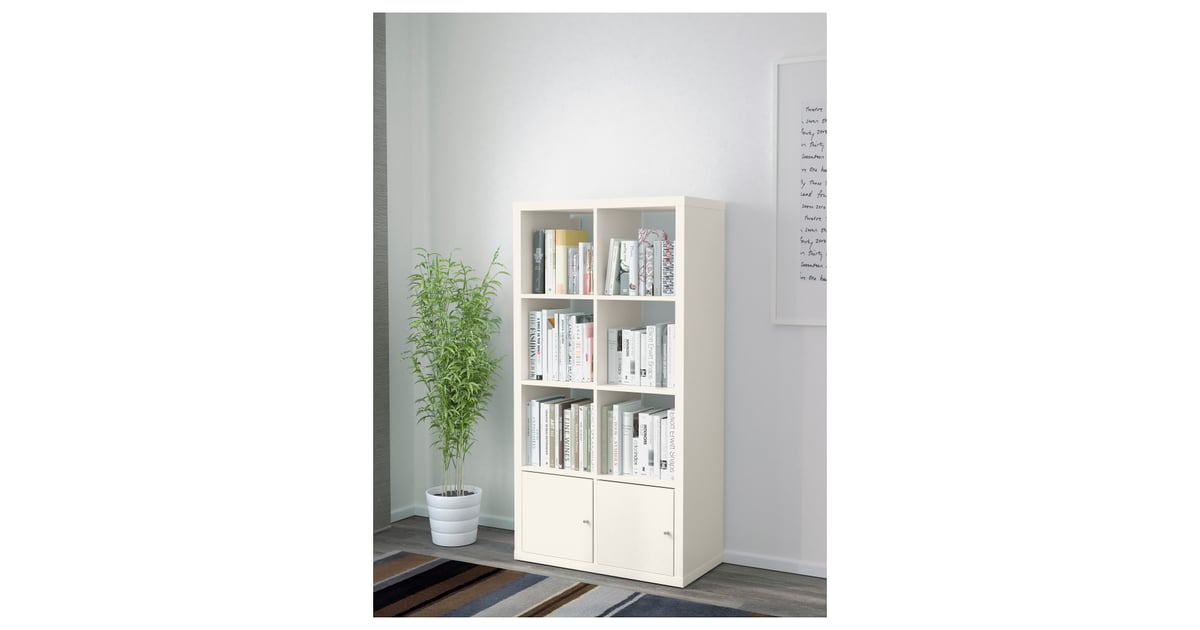 Shelving Unit With Doors Ikea's Best SmallSpace Items POPSUGAR