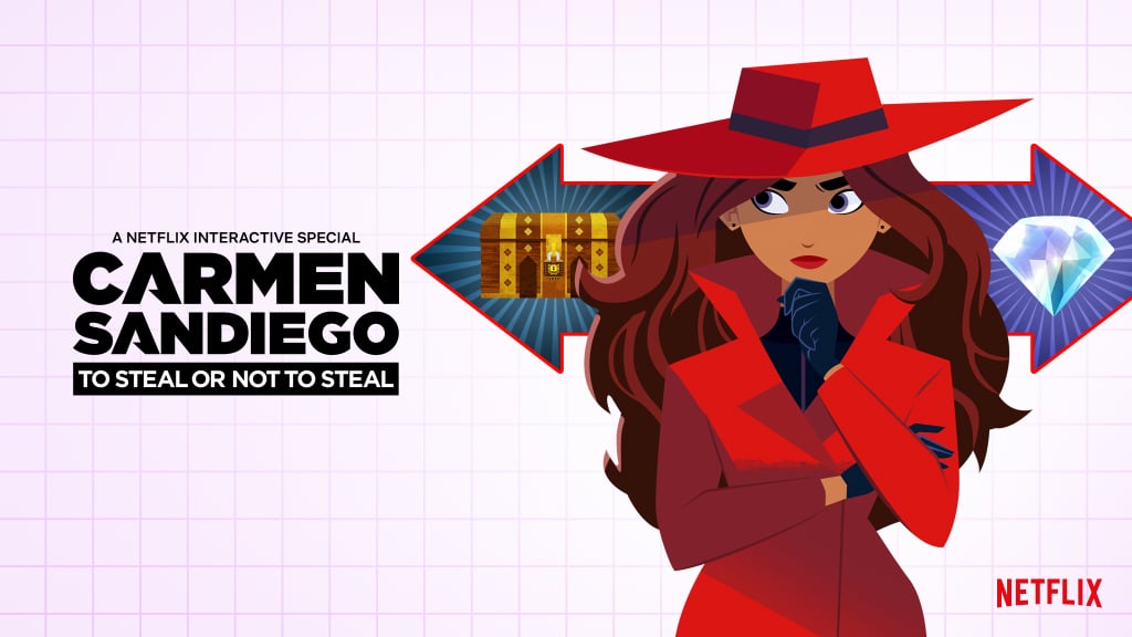 Carmen Sandiego: To Steal or Not To Steal Netflix Trailer