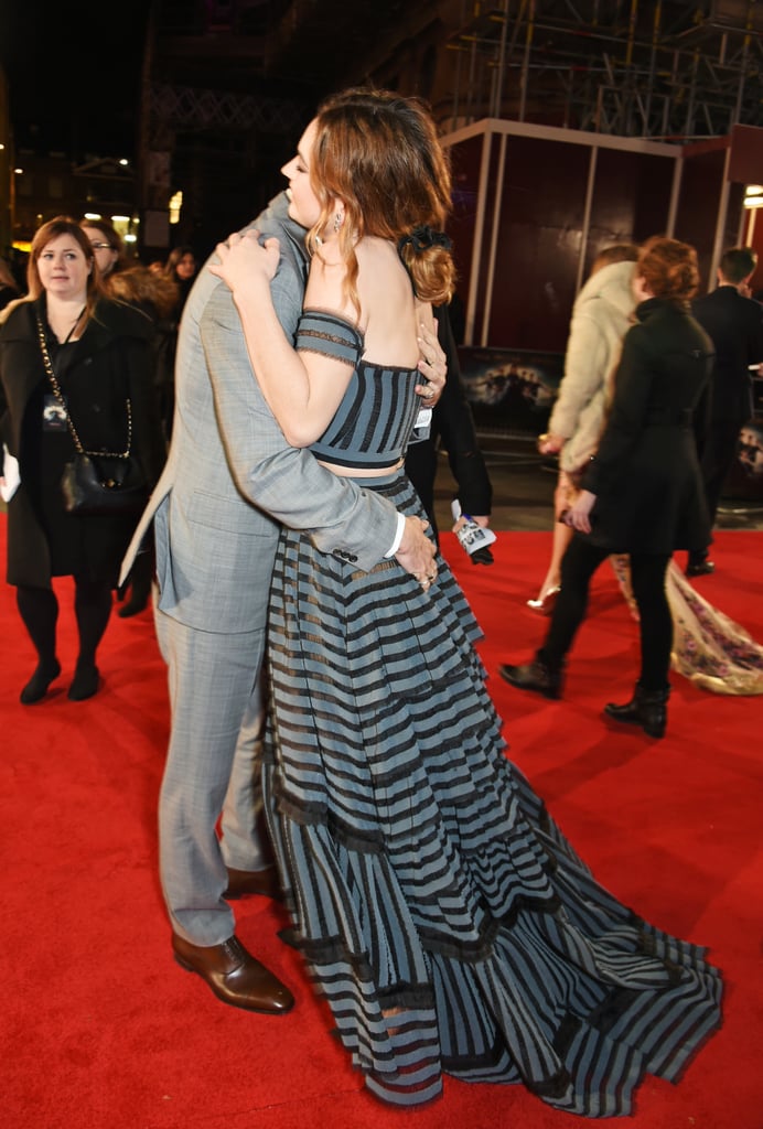 Matt Smith and Lily James at the UK premiere of Pride and Prejudice and Zombies