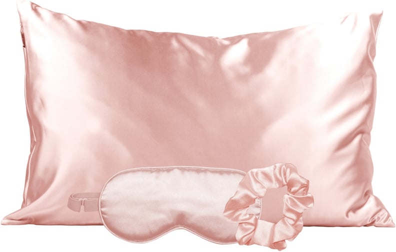 A Luxe Find: Kitsch Blush Satin Sleep Set