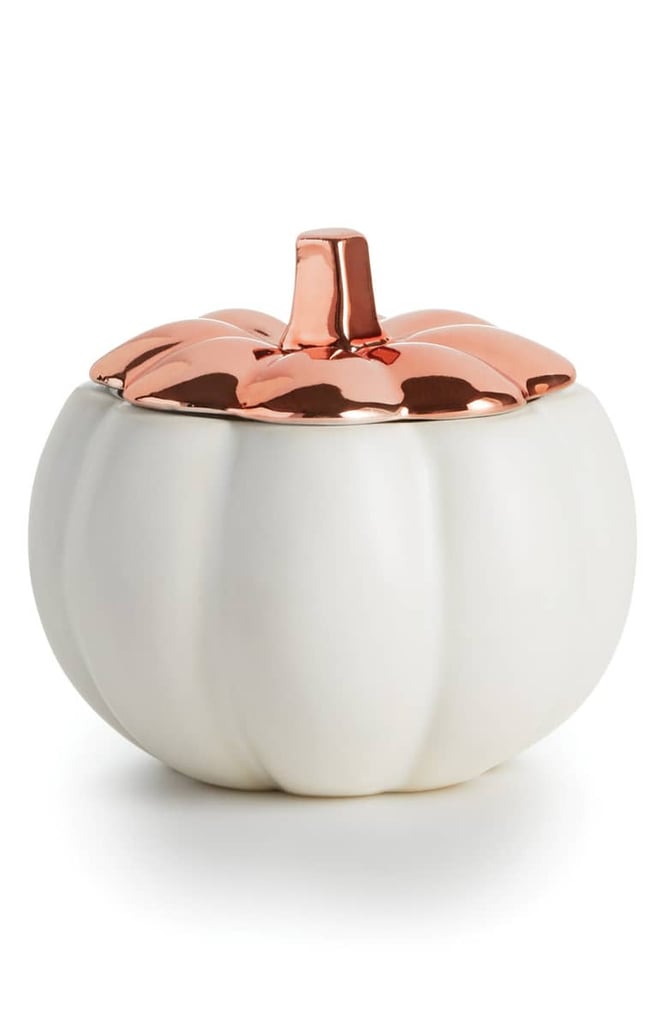 Illume Rustic Pumpkin Lidded Ceramic Candle