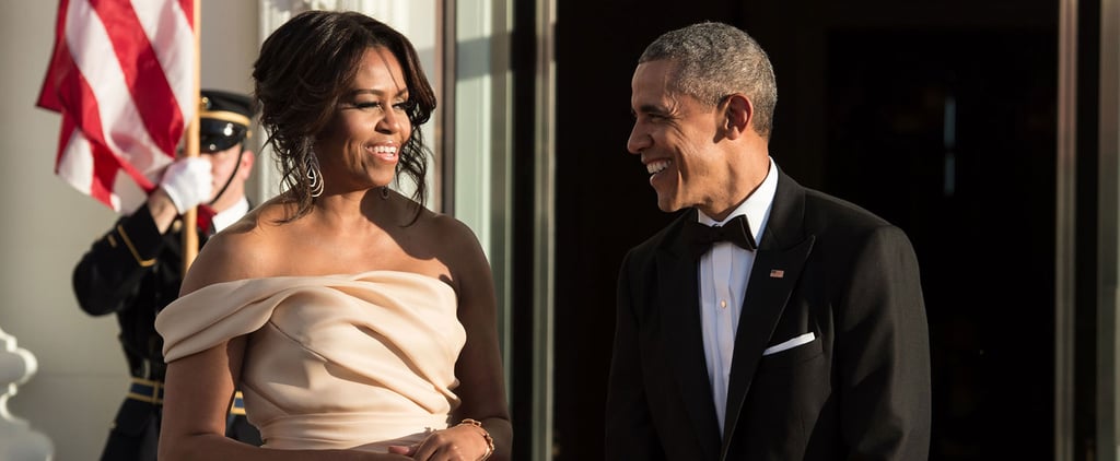 Michelle Obama's Naeem Khan Gown at the Nordic State Dinner