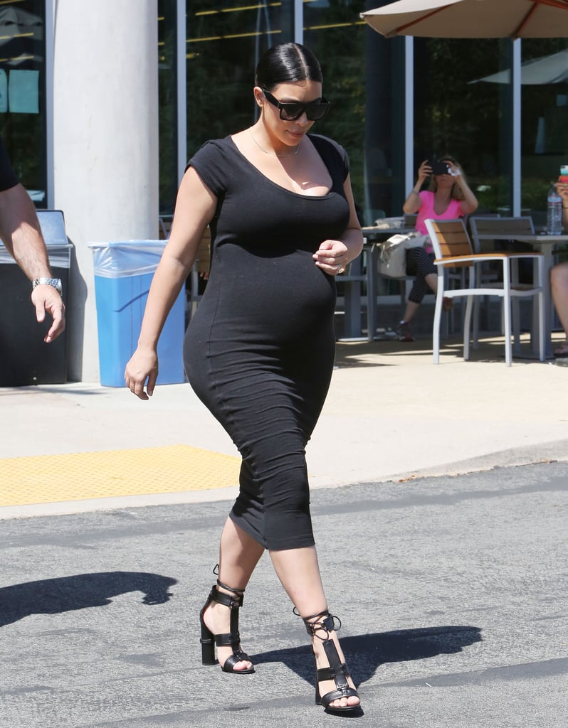 Kim Kardashian Baby Bump Grocery Store Pictures