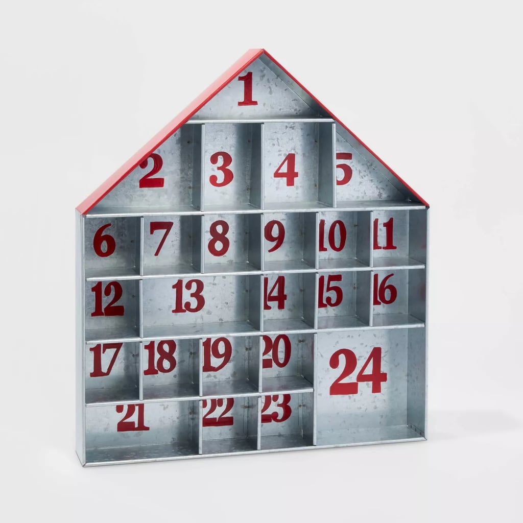 Galvanized House Christmas Advent Calendar
