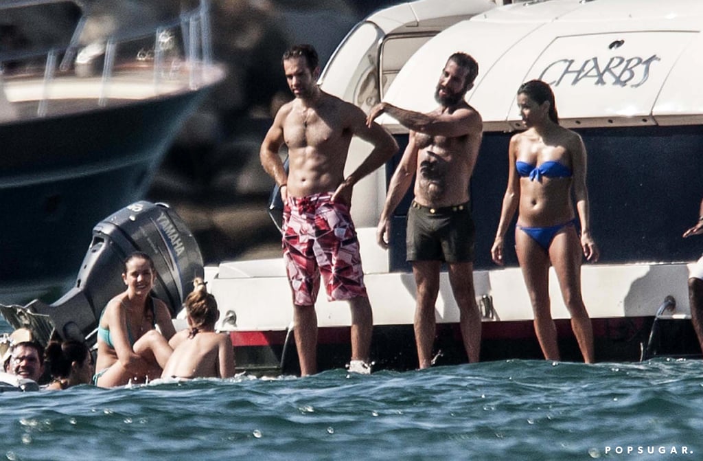 Eva and her friends jumped from their yacht.