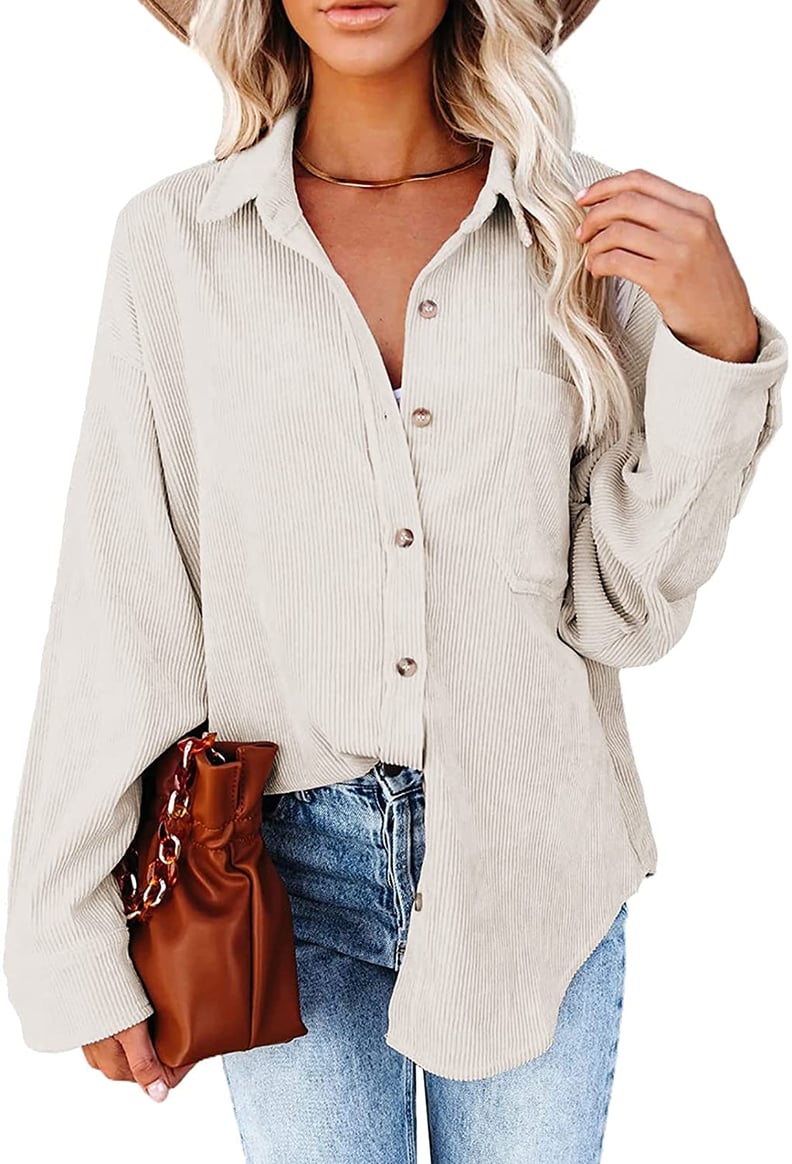 Great For Fall: Astylish Corduroy Shirt