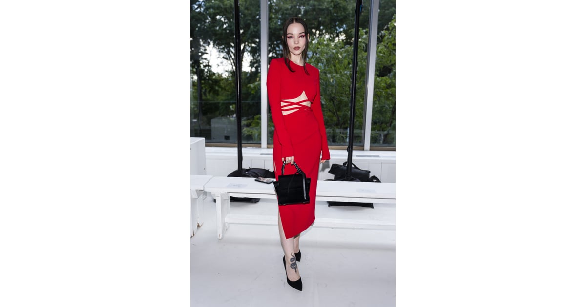 Dove Cameron at the Prabal Gurung Spring/Summer 2023 Show Lana Condor