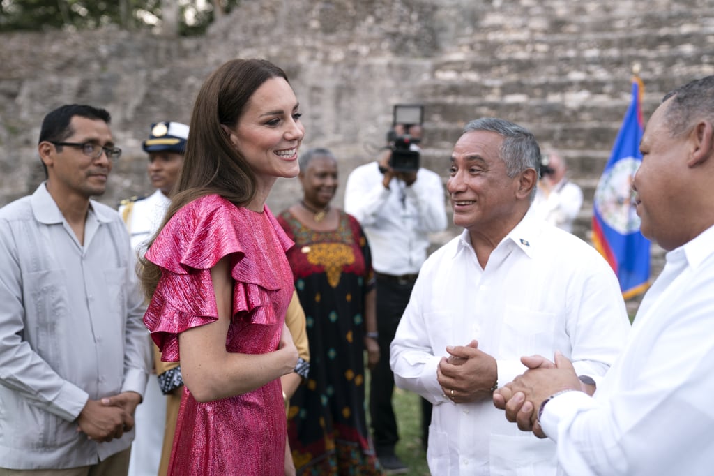 Kate Middleton's Pink Metallic Dress by The Vampire's Wife