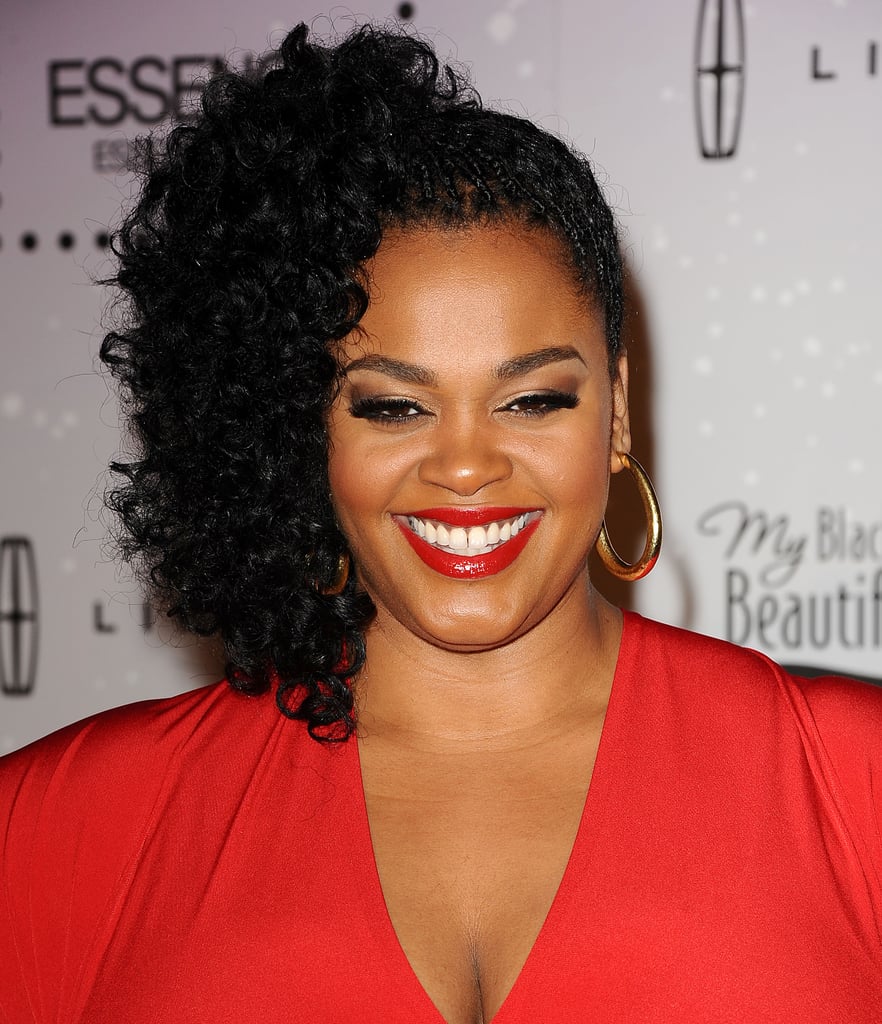 At the Essence Black Women in Music event, Jill Scott took the side ponytail up a notch with the style teetering near her crown.