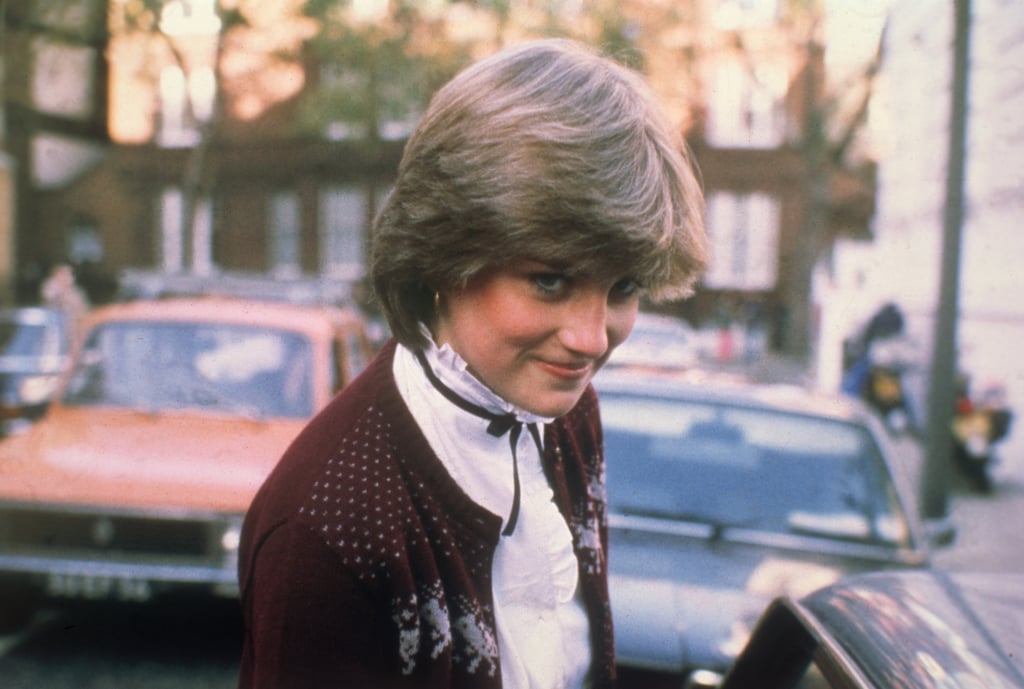Princess Diana's Side-Swept Bangs in Real Life
