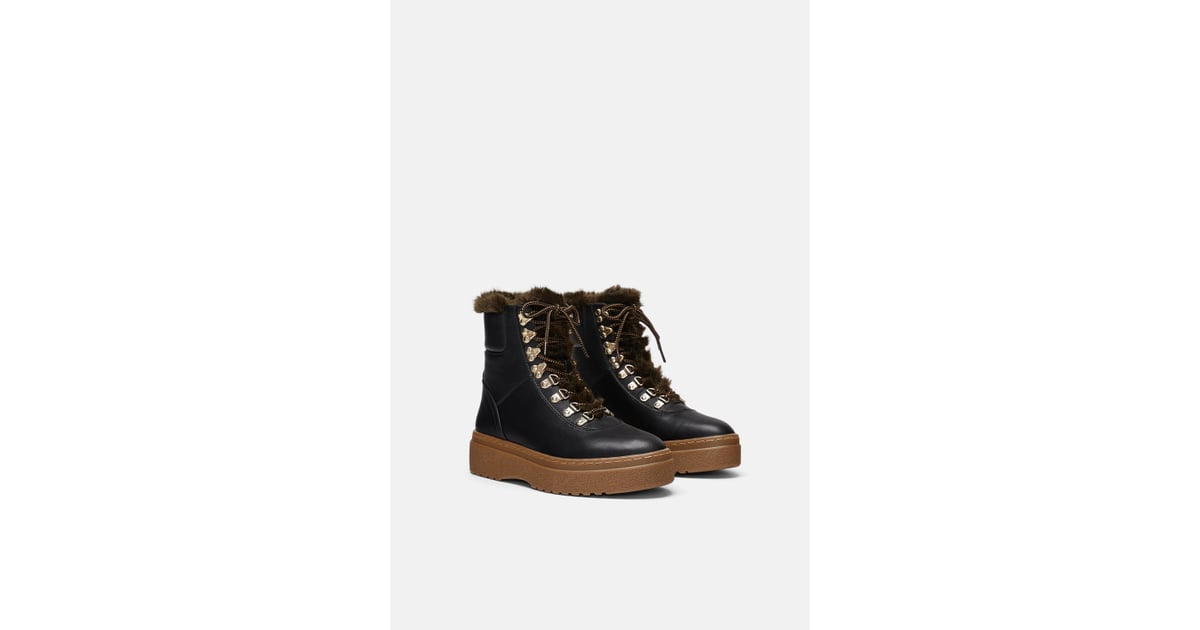 zara hiking boots