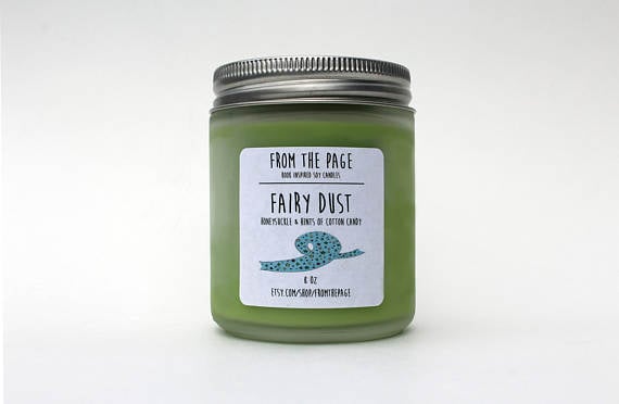 fairy dust candle