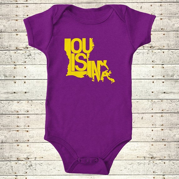 Louisiana onesie
