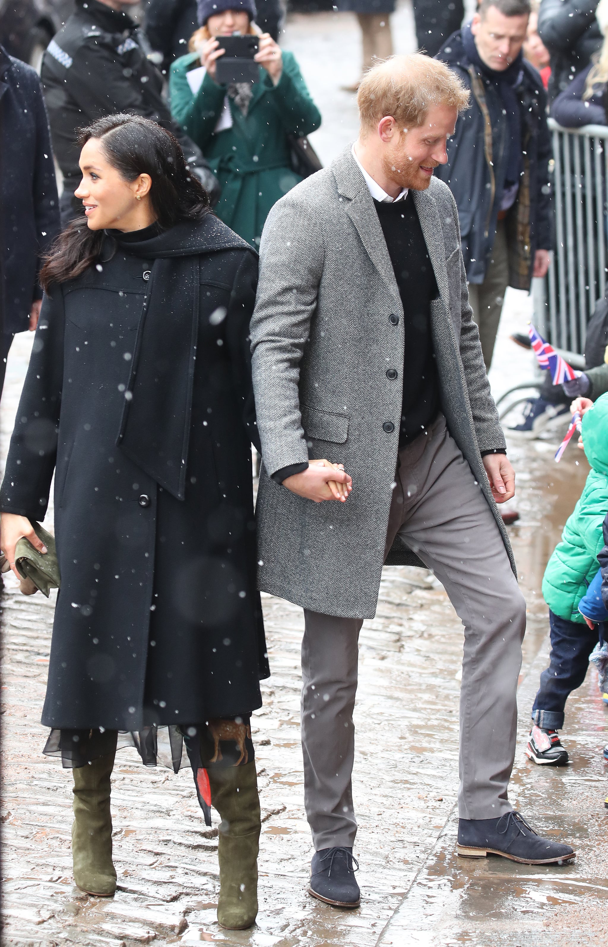 Fashion Shopping Style Meghan Markle Swaps Her Stiletto Pumps