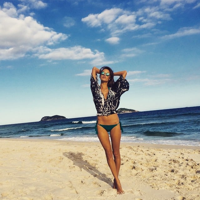 Alessandra Ambrosio Vacations in Rio de Janeiro