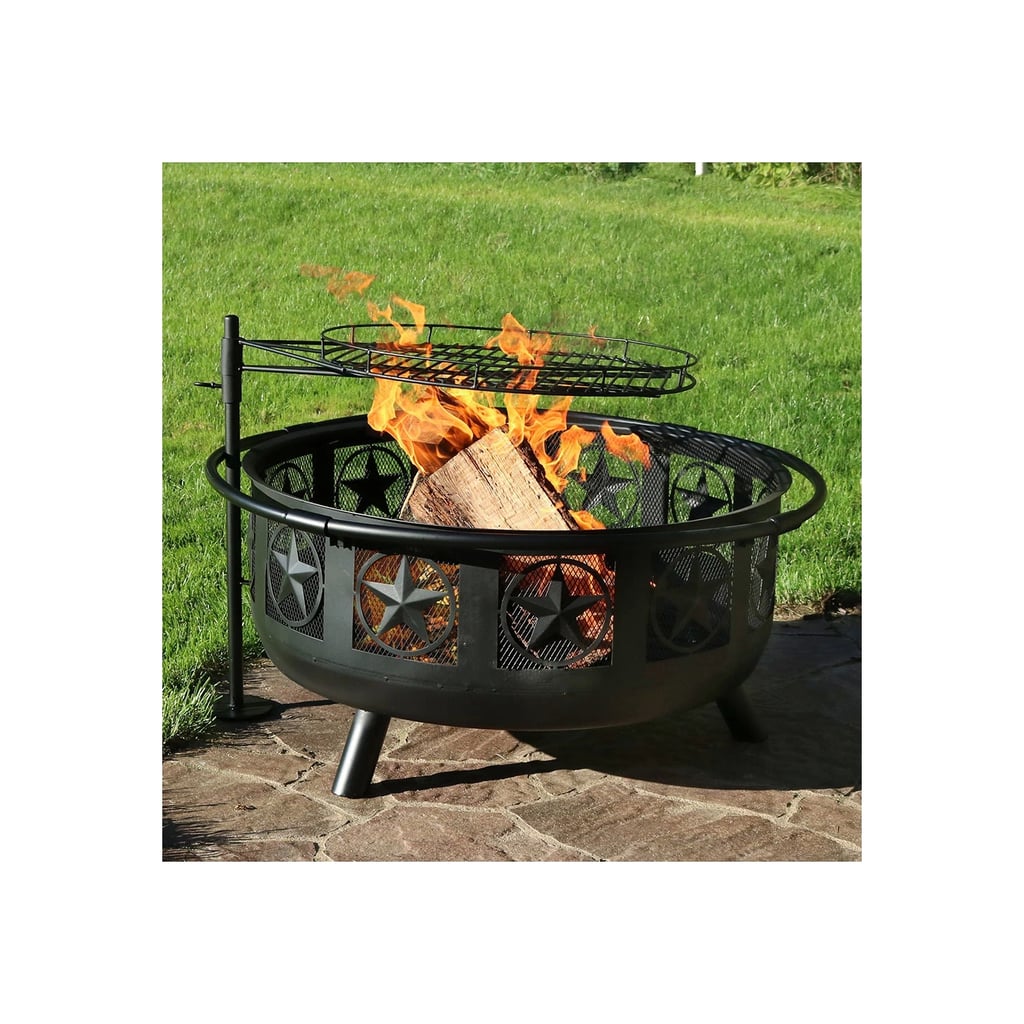 AllStar Fire Pit With Cooking Grate Best Outdoor Fire Pits