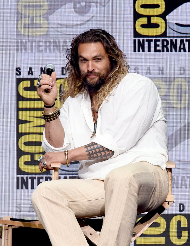 Jason Momoa With Long Hair Pictures