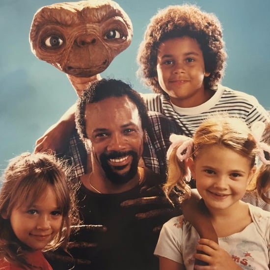 Drew Barrymore and Rashida Jones in E.T. Instagram Photo