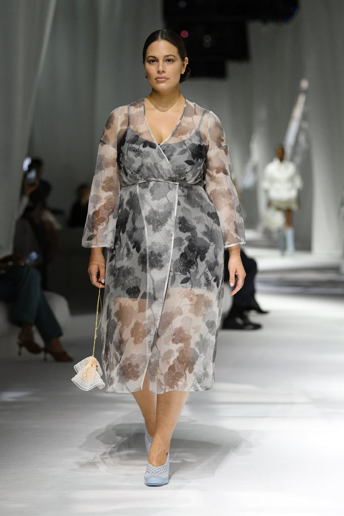 Ashley Graham Returns to Fendi Runway After Maternity Leave