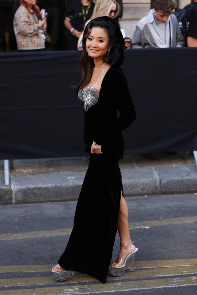 Ashley Park at Jean Paul Gaultier During Paris Couture Week