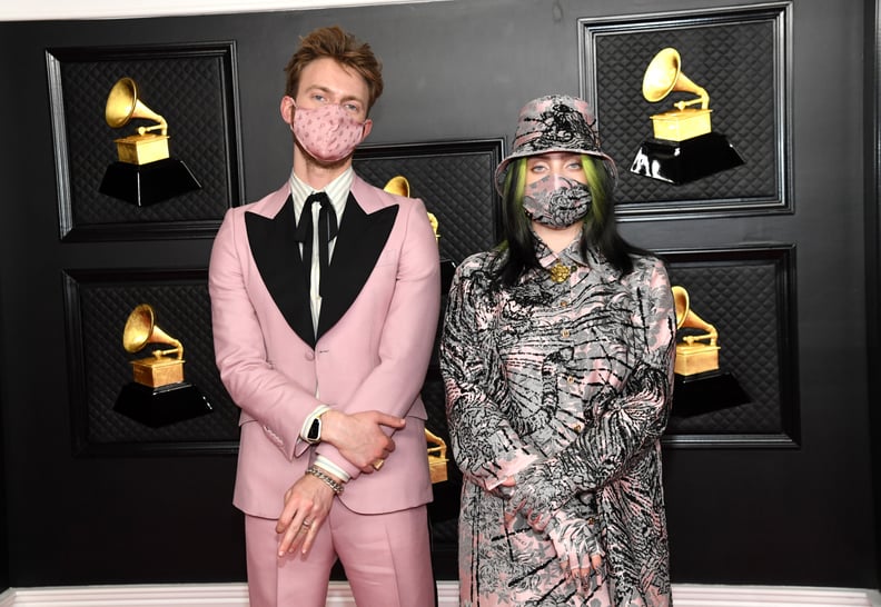 FINNEAS and Billie Eilish at the 2021 Grammy Awards