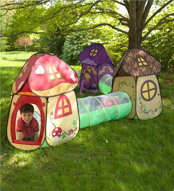 Fairy Village Play Tent and Tunnel