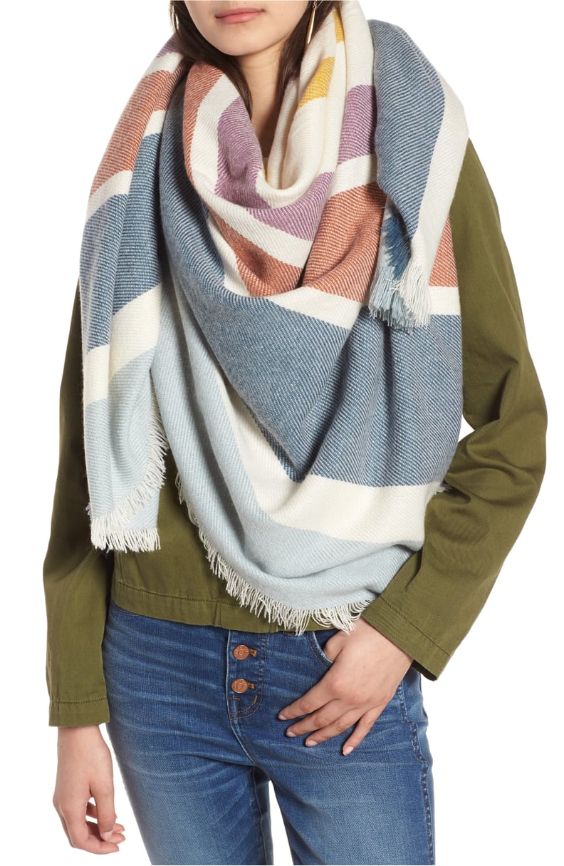 Madewell Stripe Blanket Scarf