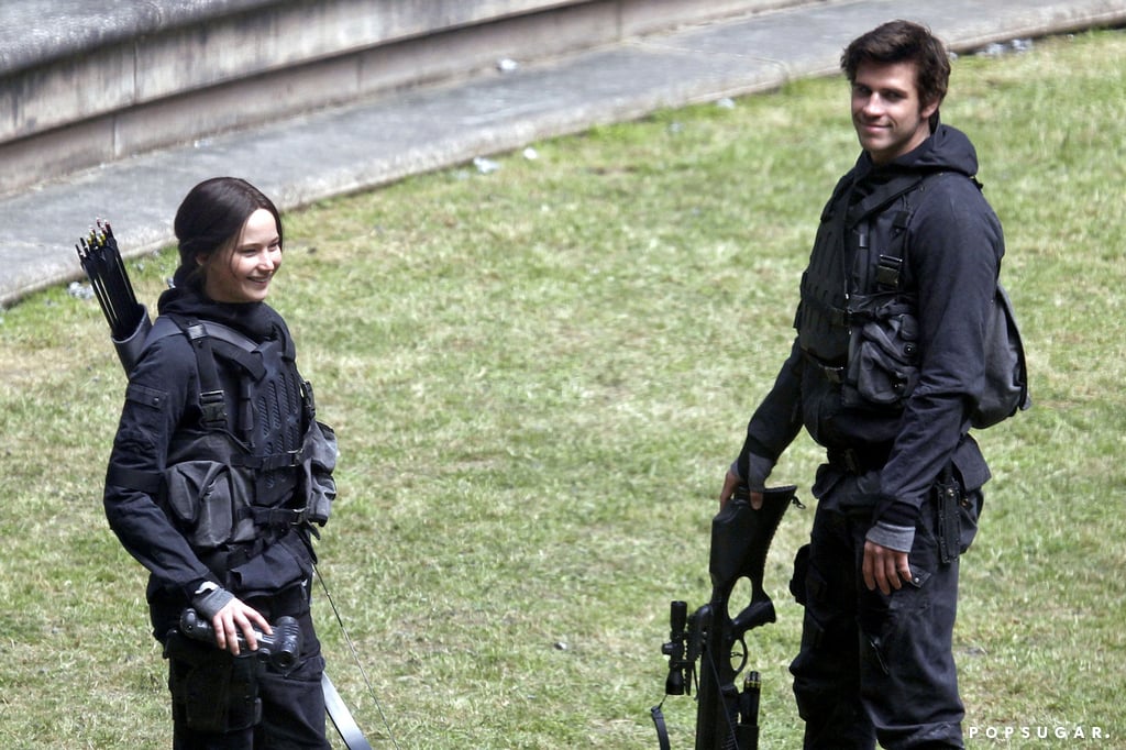 Jennifer Lawrence on the Hunger Games: Mockingjay Set
