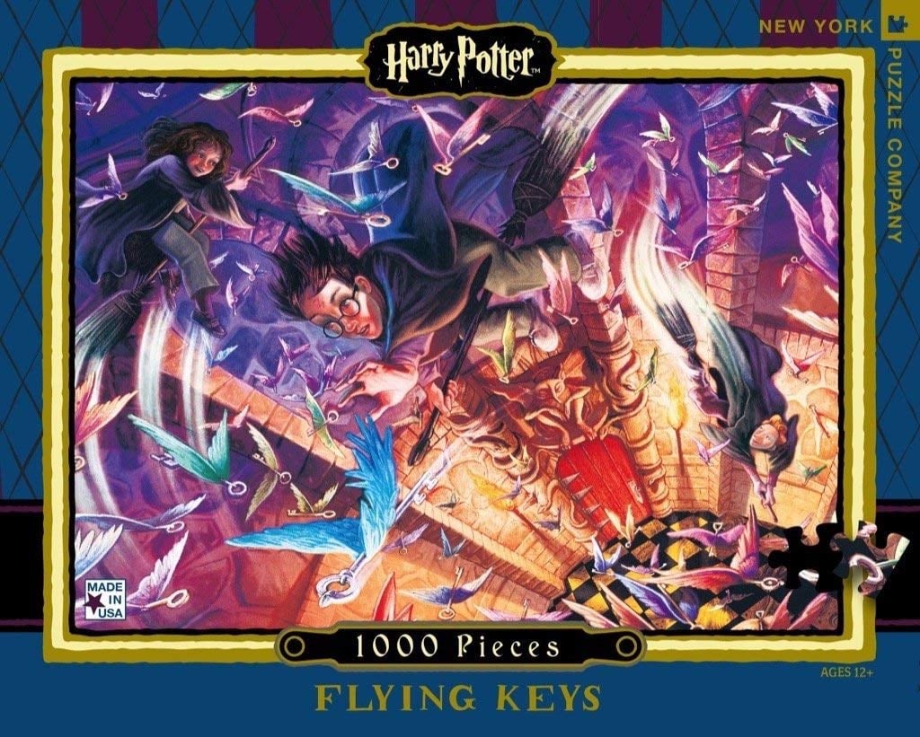 Harry Potter Flying Keys 1000 Piece Puzzle