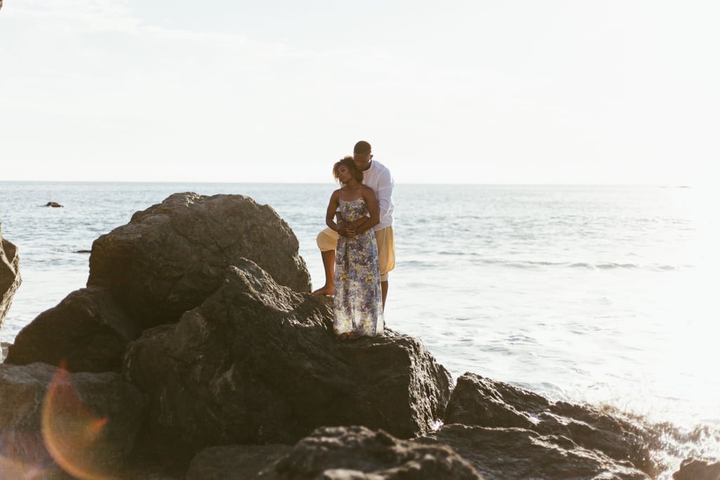 Mermaid-Themed Engagement Shoot