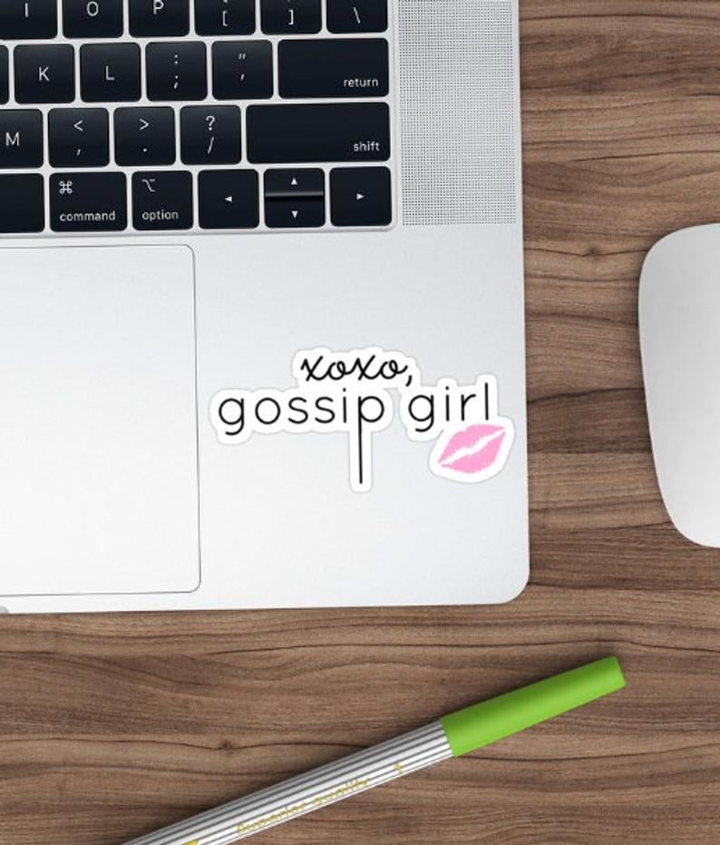 Gossip Girl Design Sticker