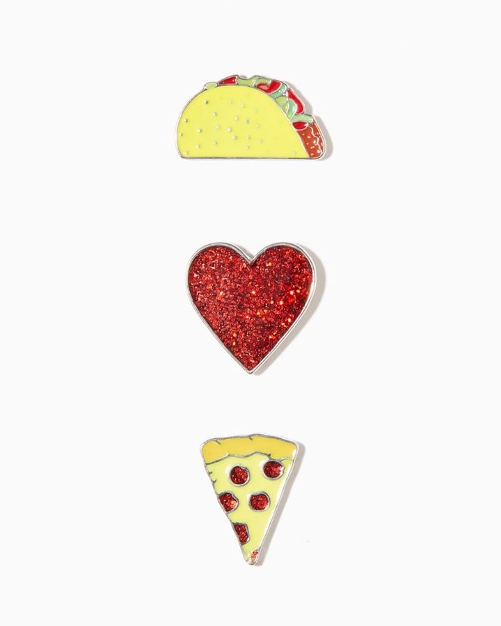 Foodie Enamel Pin Set