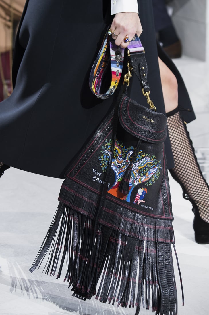 Fringe: Christian Dior | Spring 2018 Bag Trends | POPSUGAR Fashion Photo 11