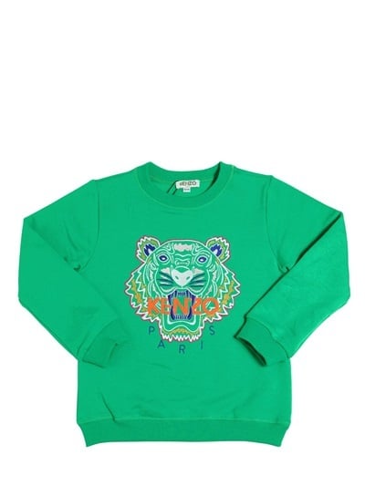 Kenzo Tiger Embroidered Cotton Sweatshirt ($106)