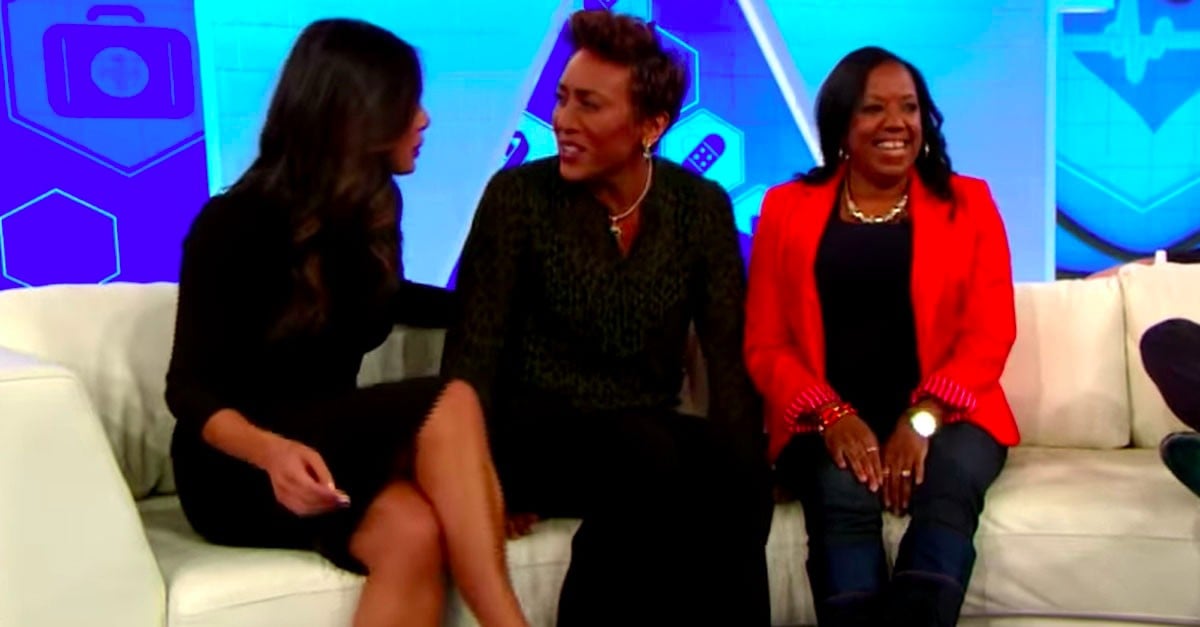 Robin Roberts Meeting With Cancer Nurses on Harry Video | PS Celebrity