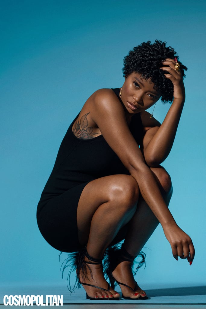 On her first response to the protests: "With a lot of different emotions, when I saw some of the violence, I couldn't actually see myself doing that because I work from a different place, but I understand it. There are people out there who feel like that is their only option in order to be heard or their only way to have access to something they feel represents value. If the language for so long toward you has been violence, how would you expect someone to respond?"
On her interaction with the National Guardsman: "At that moment, I felt like, 'You're human like me. I'm fighting out here, not just for me but for you too, you and the universe.' Everything I said came out like word vomit. I know I didn't let him get a word in edgewise, but it was because I wanted him to feel me. I wanted to connect to the human, not the suit, not this robot-ass sh*t."