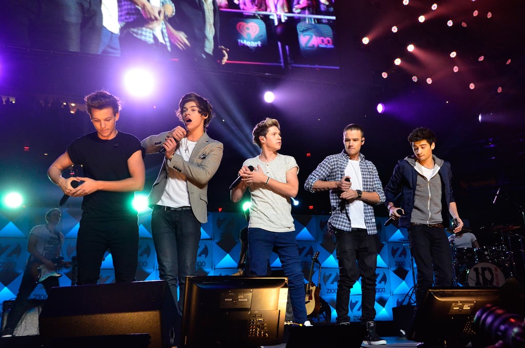 One Direction Performing at the Z100 Jingle Ball in 2012