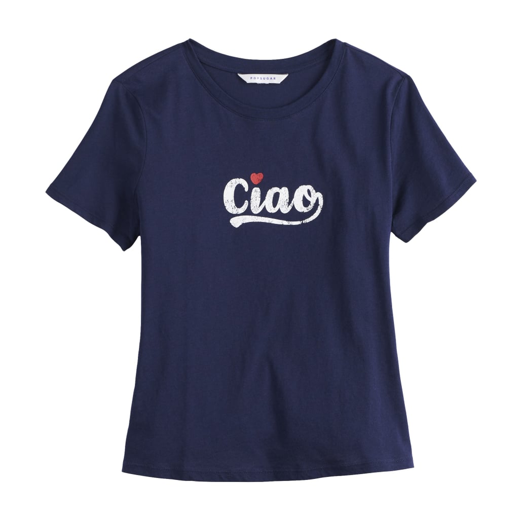 POPSUGAR "Ciao" Graphic Tee