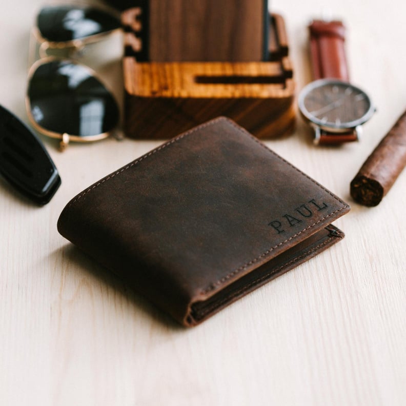 Best Personalized Gift For Him: Personalized Engraved Wallet