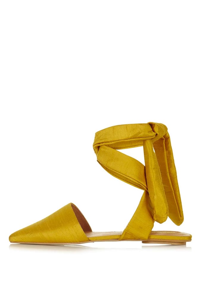 Topshop Khloe Ankle-Tie Shoes ($100)