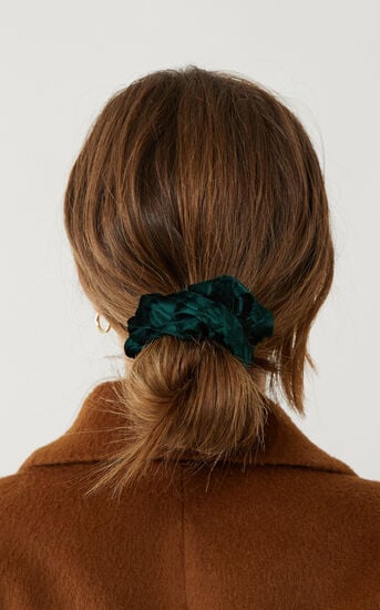 Warehouse Croc Texture Scrunchies