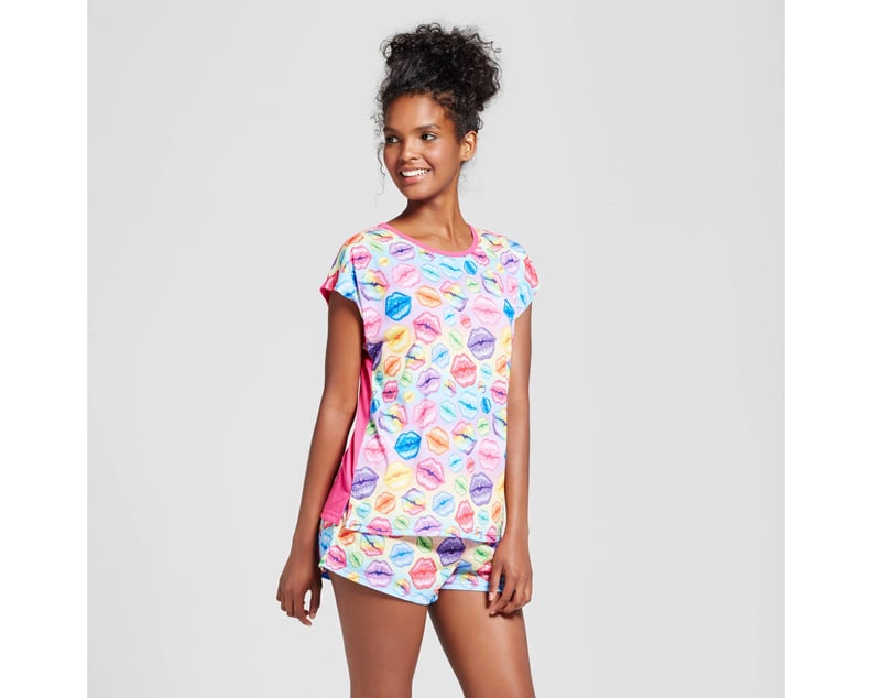 Lisa Frank Tee & Shorts Pajamas Set