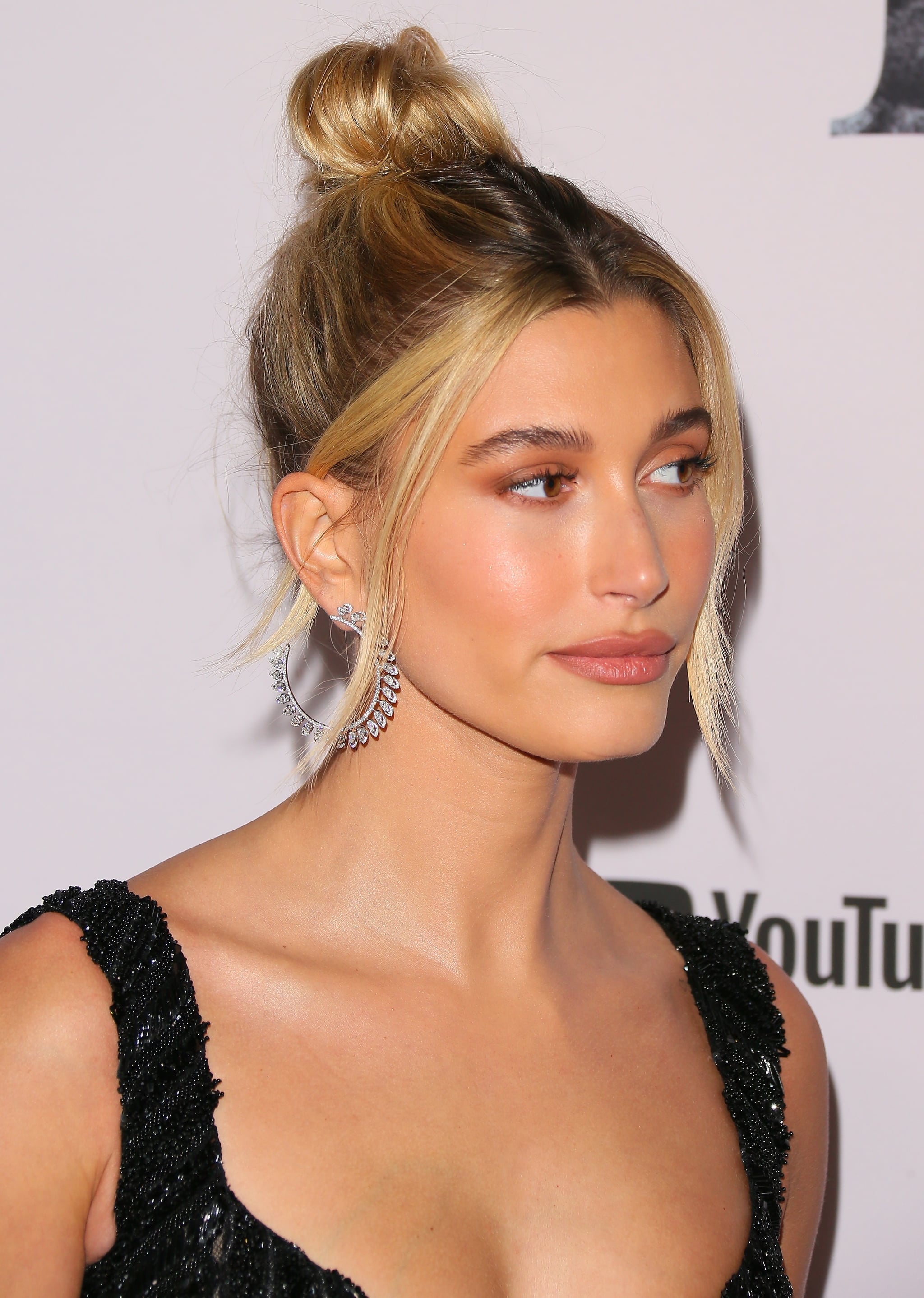 Hailey Bieber At The Premiere Of Youtube Originals Justin Bieber Seasons Hailey Bieber Makes A See Through Dress Look Superelegant At Justin S Seasons Premiere Popsugar Fashion Photo 7