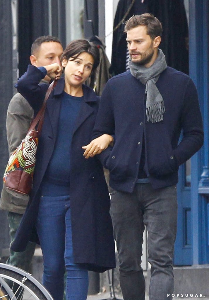 Jamie Dornan Out With His Wife in London October 2015 | POPSUGAR Celebrity