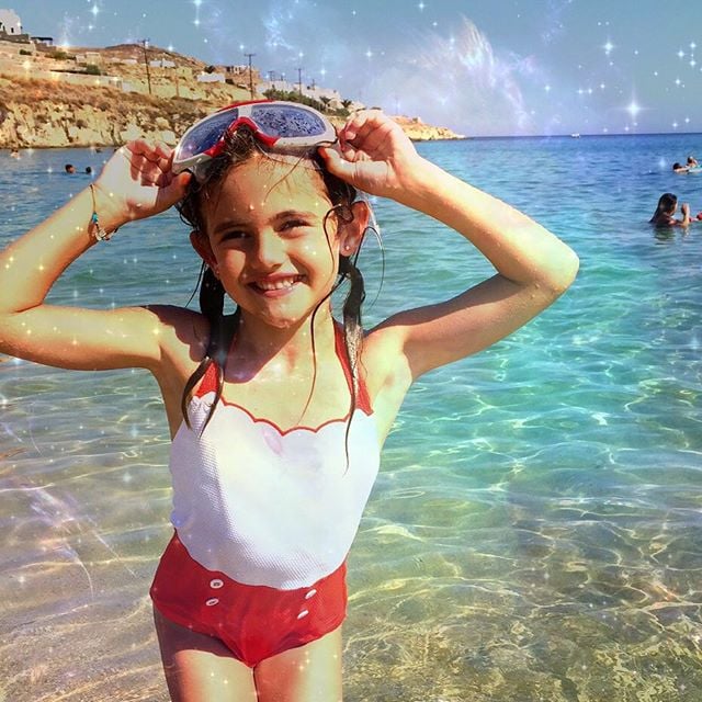 "Today is a very special day!!!! 7 years ago my little angel was born and my heart was fulfilled with the most beautiful love!!! Anja, you are such an amazing little girl and there is no words to describe my love for you !!! Happy birthday my angel #AnjaLouise #birthdaygirl #soulmate #bff #mygirl #7aninhos"