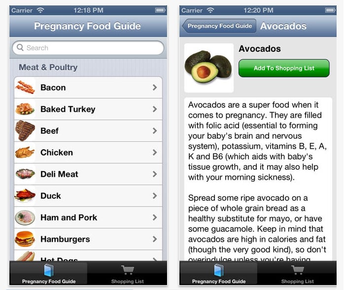 Pregnancy Food Guide | 12 Need-to-Have Pregnancy Apps For ... Pregnancy Food Guide | 12 Need-to-Have Pregnancy Apps For ...