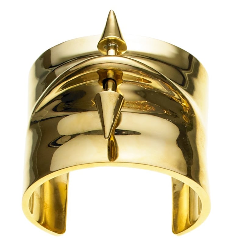 Hollywood-beloved Jennifer Fisher just revealed her revamped website, and it's entirely too easy to shop for her simple but standout pieces. I've been wanting to find a great wide gold cuff ($940) I could wear every day for years, and 2014 just might be the year. 
— Leah Melby, associate editor