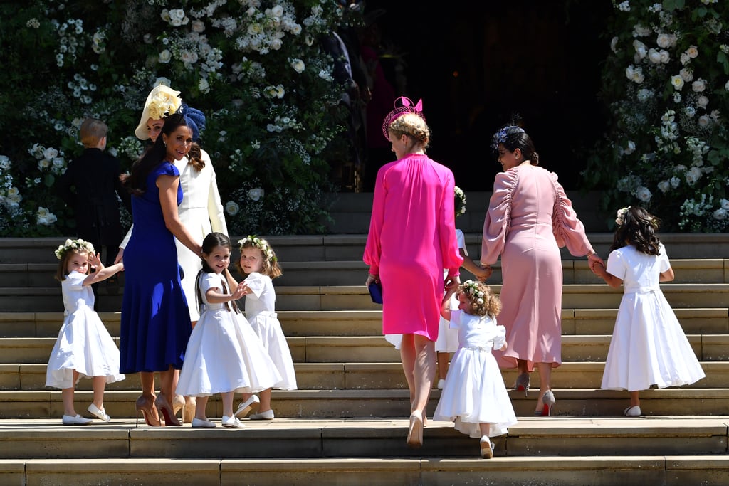 Jessica Mulroney's Blue Dress at Royal Wedding 2018