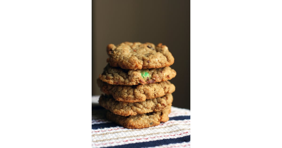 Mint, Peanut Butter, and Oatmeal Chip Cookie Unique Cookie Recipes POPSUGAR Food Photo 4